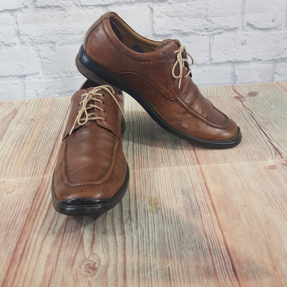 Cole Haan NikeAir Leather Apron Toe Oxford #C09282